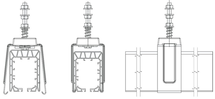 Подвесной подвижный кронштейн UCR-8562-00040 UNILIFT-UCR 25