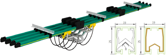 Троллейный шинопровод AKKAPP STEMMANN Click-Ductor