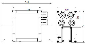 Линейные коробки ввода питания LB32-4/LB32-7<br />
