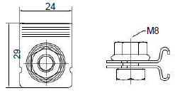 Концевые питающие клеммы RC-EC110<br />